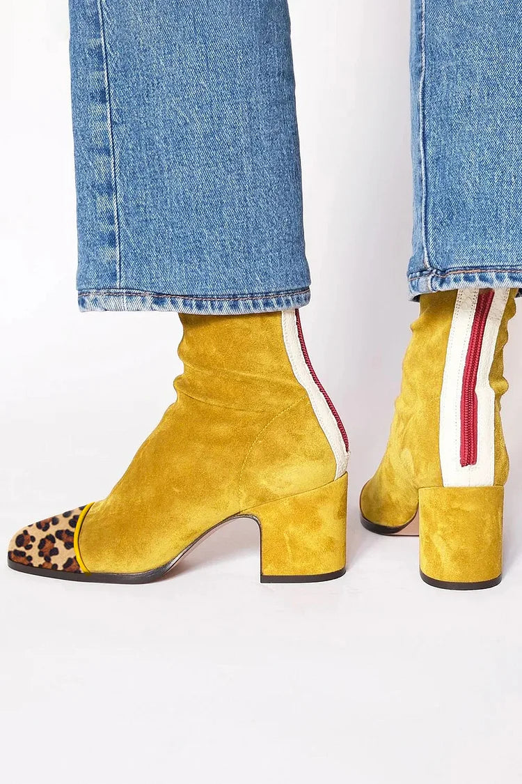 Zara | Chic Mid-Heel Ankle Boots
